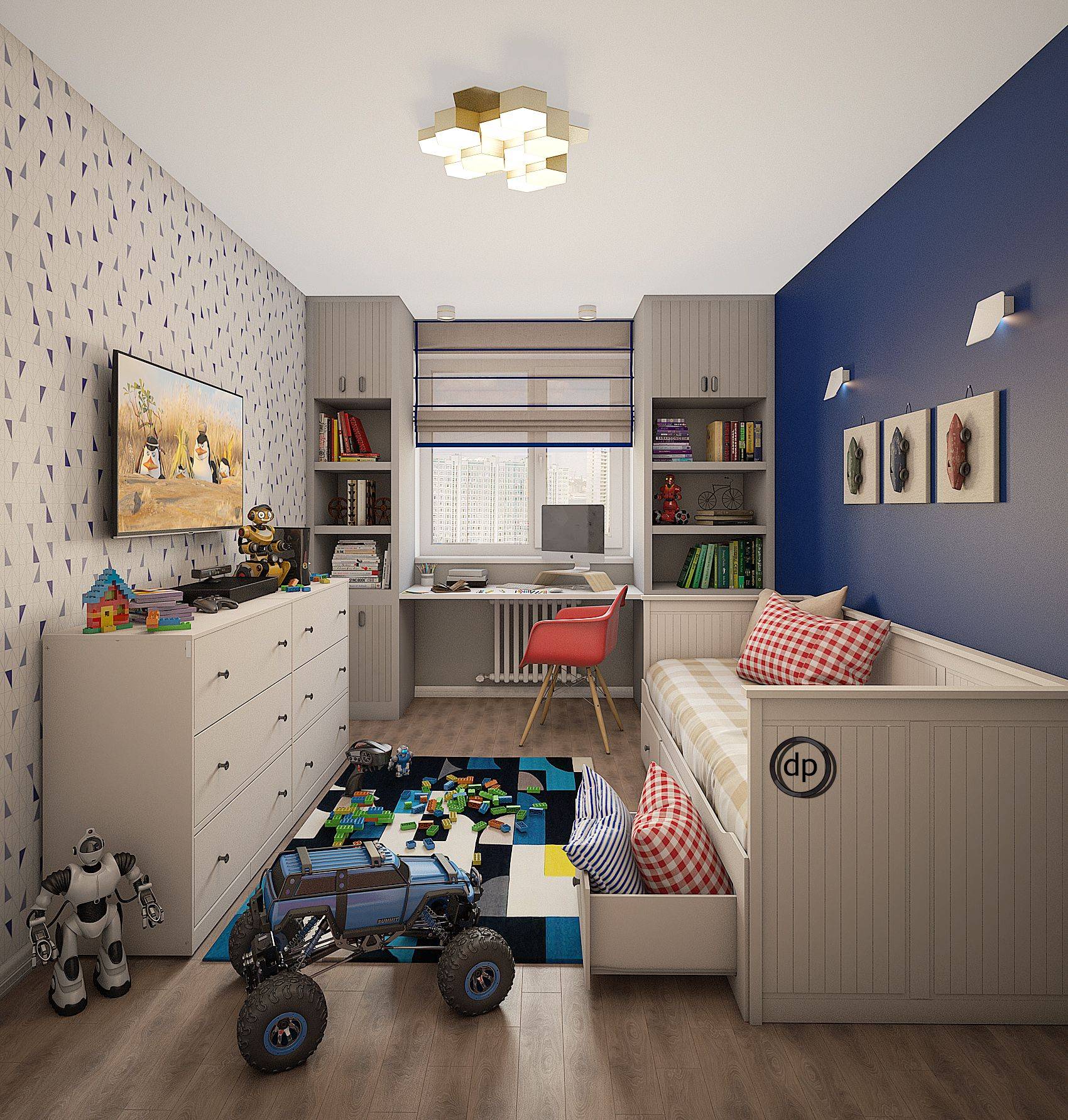 50 фото идей дизайна детской комнаты 9 кв. м