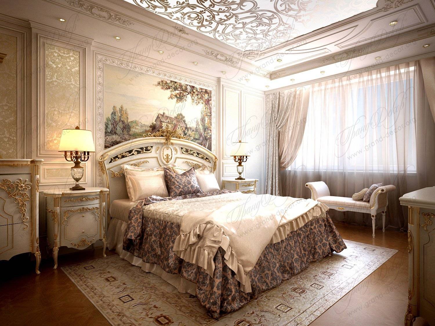 Стиль барокко в интерьере (90+ фото) | особенности дизайна | оформление отделки, декора, мебели в стиле барокко