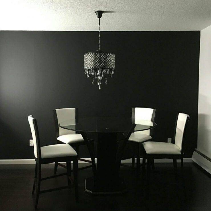 Темные обои в интерьере — варианты и комбинации дизайна с использованием темных стен
