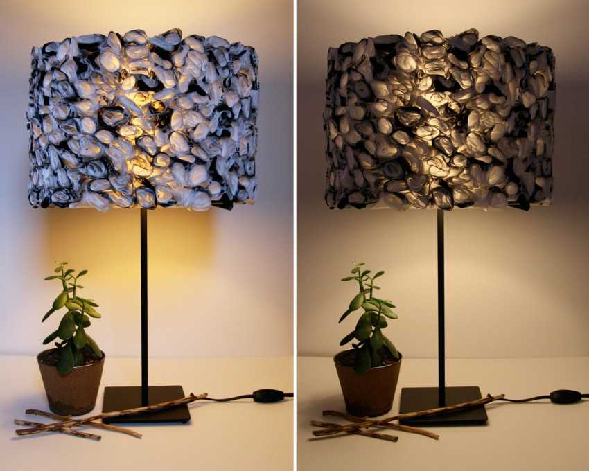 Как сделать абажур для настольной лампы своими руками — интересные мастер-классы с фото примерами