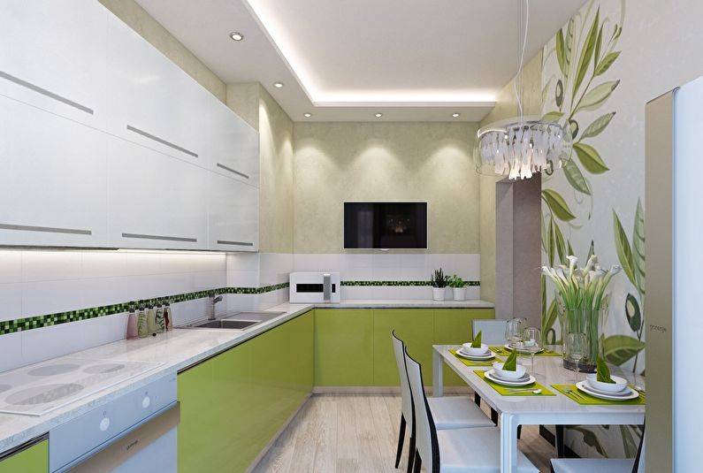 Дизайн интерьера кухни 12 кв. метров: современные идеи и новинки дизайна 2022 года