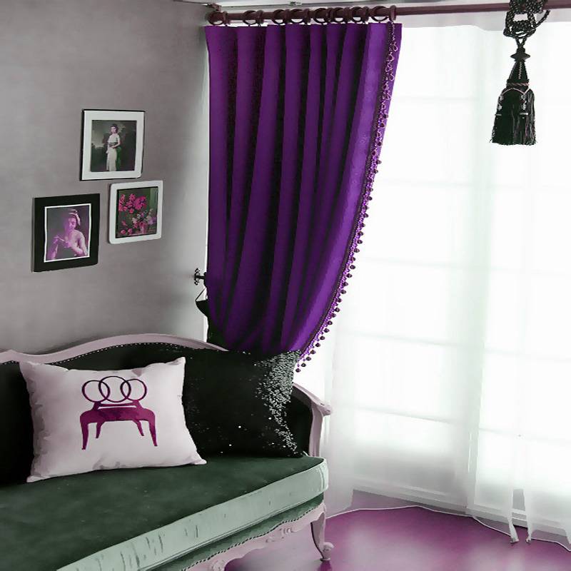 Фиолетовая гостиная — практические советы идеального сочетания (77 фото)