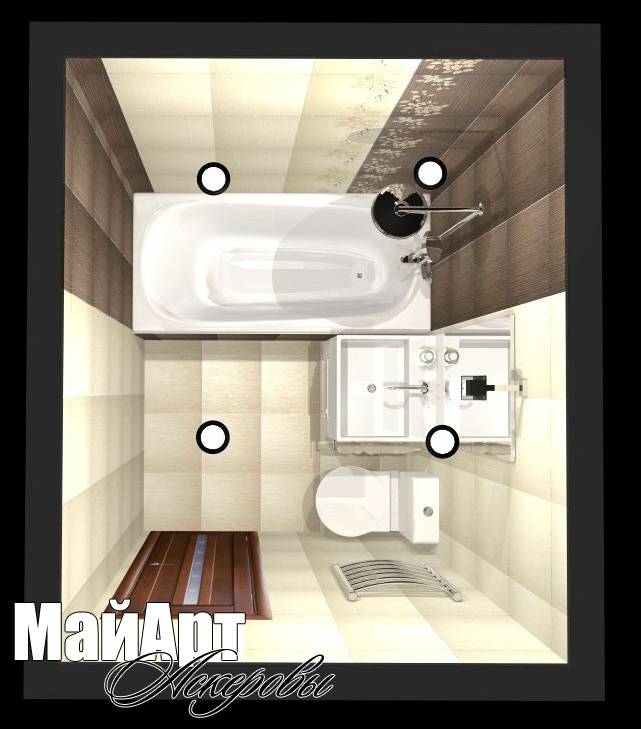 Идеи для маленькой ванной комнаты 5 кв м: как уместить сантехнику, варианты отделки, подходящий дизайн