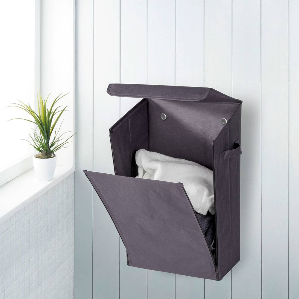 Корзина для ванной комнаты: 100 фото плетёных, деревянных и металлических корзин