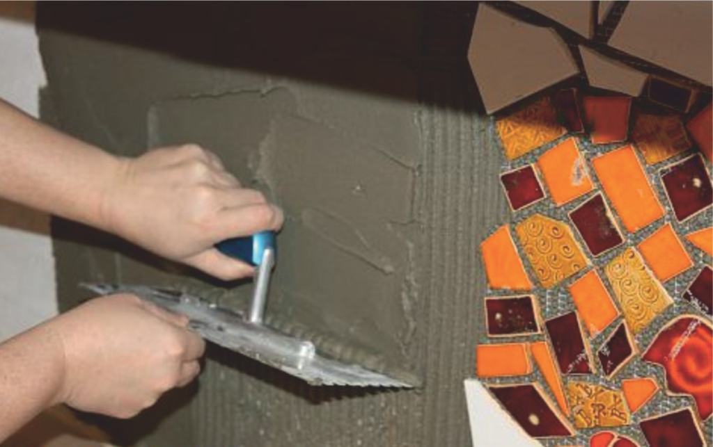 Мозаика своими руками из битой плитки: мастер-класс